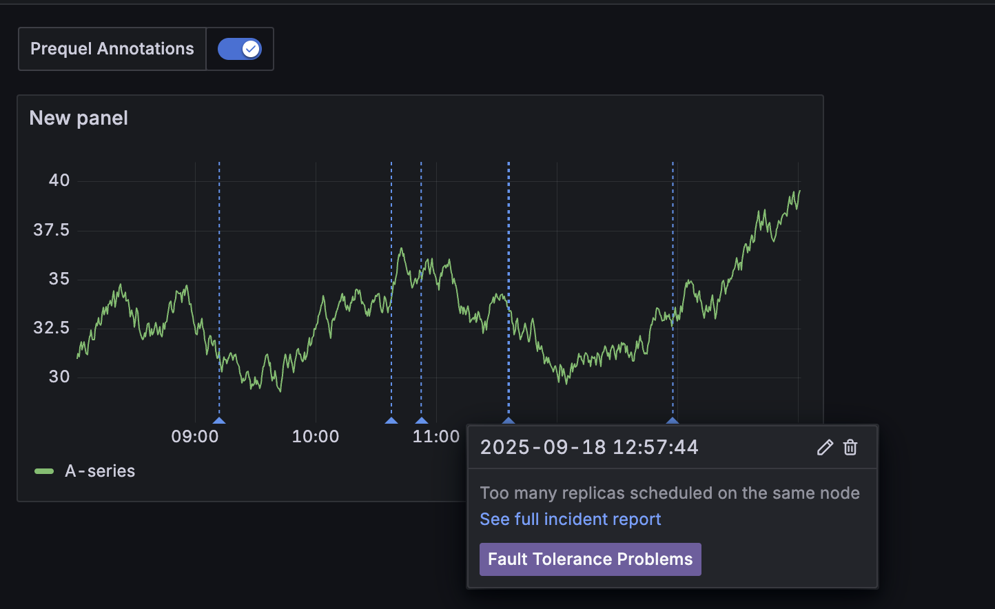 grafana screenshot